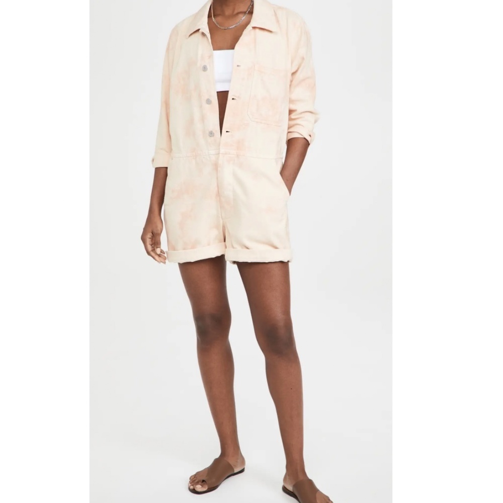 AMO Luna Romper in Sherbert Tie Dye Size XS